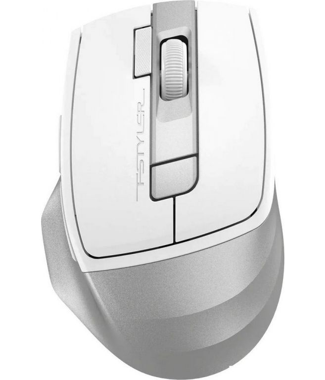 Мышь A4Tech Fstyler FG45CS Air2 (белый/серебристый)