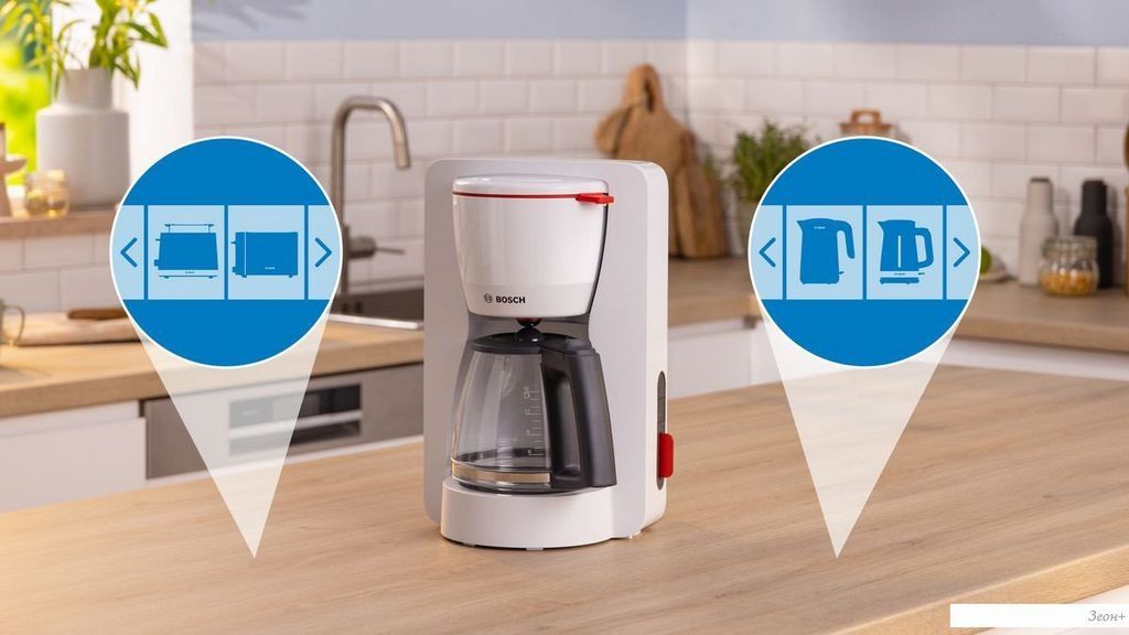 Капельная кофеварка Bosch MyMoment TKA3M131