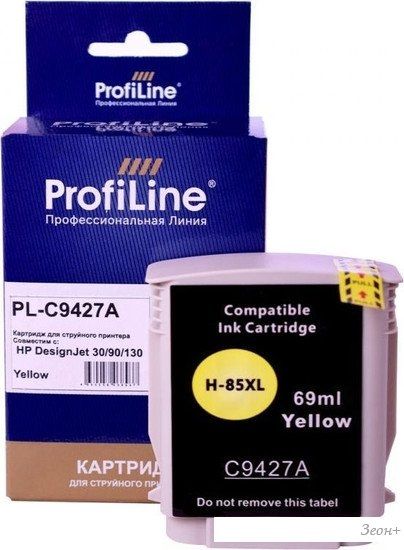 Картридж ProfiLine PL-C9427A №85 (аналог HP C9427A_Y)