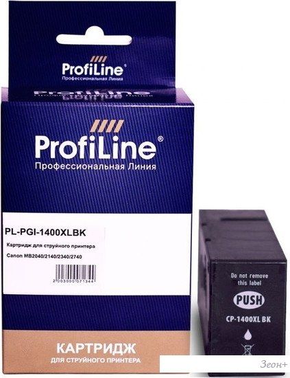 Картридж ProfiLine PL-PGI-1400XLBK (аналог Canon PGI-1400XLBK_BK)