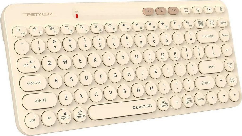 Клавиатура A4Tech Fstyler FBK36C AS (бежевый)