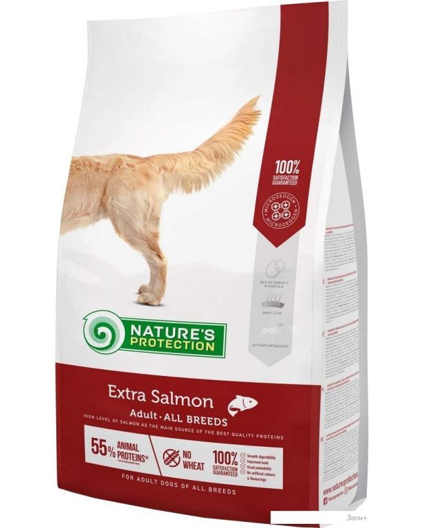 Сухой корм для собак Nature's Protection Extra Salmon Adult All Breeds NPS45752 12 кг