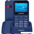 Кнопочный телефон Maxvi B231ds (синий)