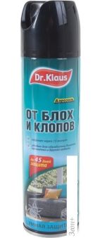 Аэрозоль против насекомых Dr. Klaus От клопов, блох и других насекомых DK06400072 (250 мл)