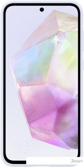 Чехол для телефона Samsung Silicone Case Galaxy A35 (светло-голубой)