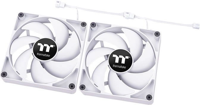 Набор вентиляторов Thermaltake CT140 2-Fan Pack White CL-F152-PL14WT-A