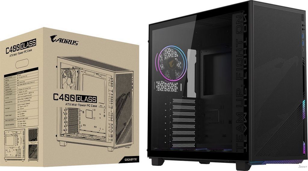 Корпус Gigabyte Aorus C400 Glass
