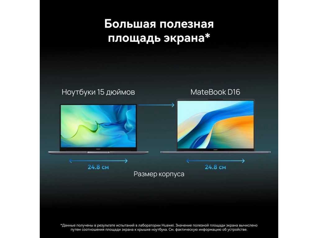 Ноутбук Huawei MateBook D 16 2024 MCLG-X 53014BKU