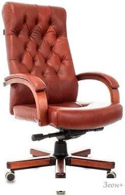 Офисное кресло Бюрократ T-9928WALNUT/CHOK (светло-коричневый)