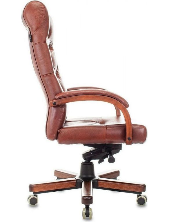 Офисное кресло Бюрократ T-9928WALNUT/CHOK (светло-коричневый)