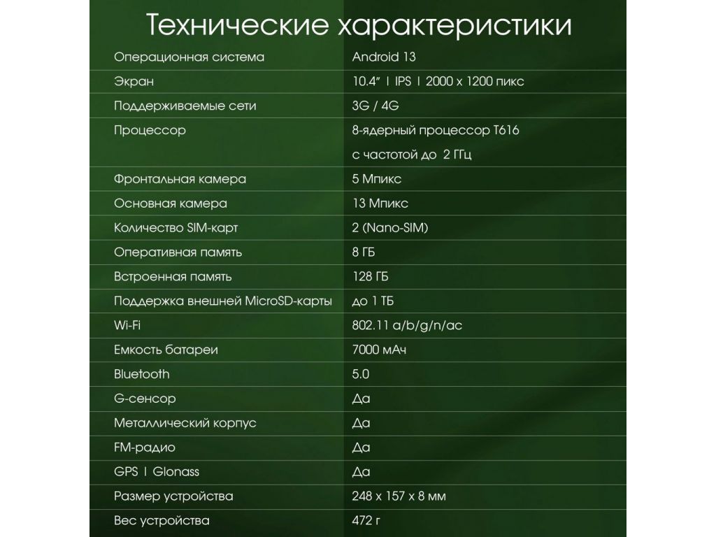 Планшет Digma Pro HIT 16 8GB/128GB (серый)