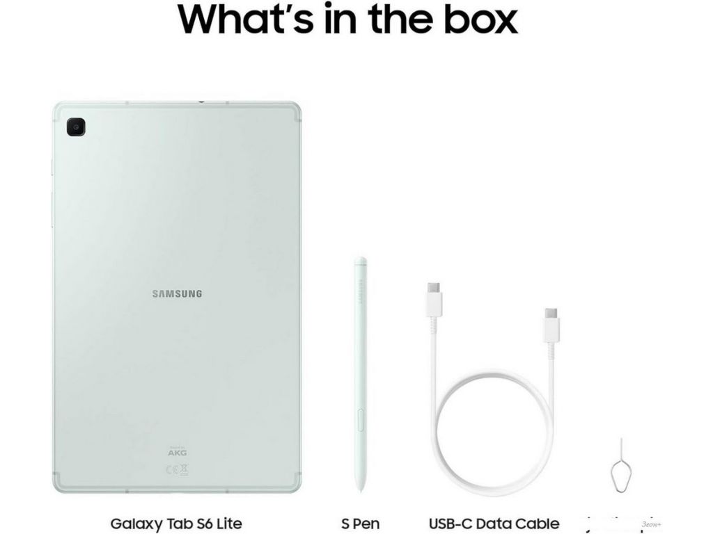 Планшет Samsung Galaxy Tab S6 Lite 2024 Wi-Fi SM-P620 4GB/128GB (мятный)