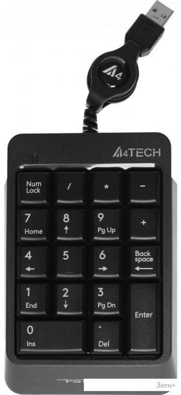Цифровой блок A4Tech Fstyler FK13 (серый)
