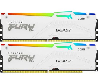   Kingston FURY Beast RGB 2x32 DDR5 6000  KF560C30BWEAK2-64