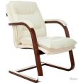 Офисный стул Бюрократ T-9927WALNUT-AV/IV (слоновая кость)