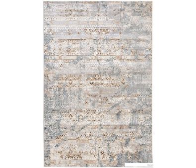     Radjab Carpet   D057A 8564RK-B (1x2, Cream Shirink/Blue Fdy)