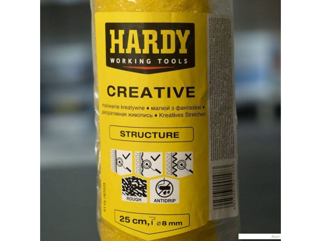 Валик малярный Hardy 0111-787025