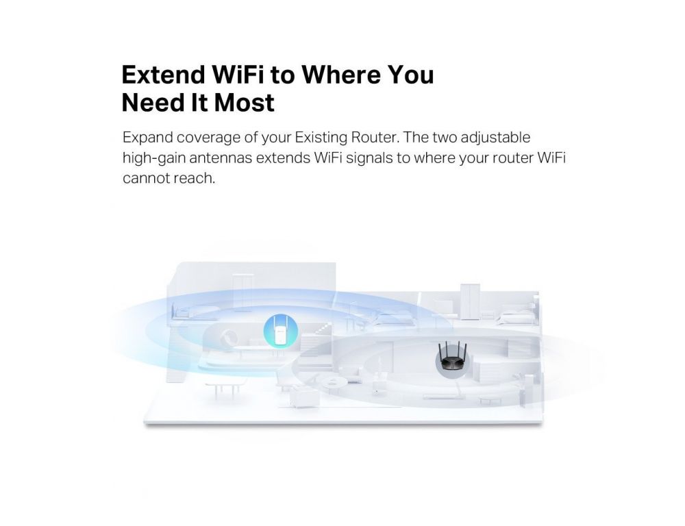 Усилитель Wi-Fi Mercusys ME60X