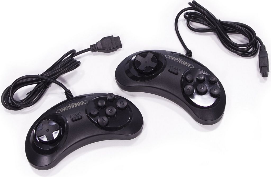 Игровая приставка Retro Genesis Modern (2 проводных геймпада, 303 игры)