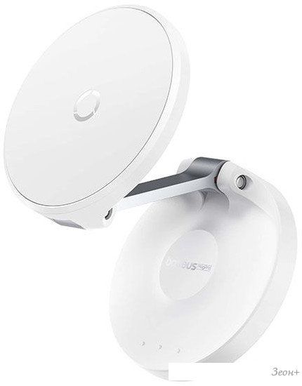 Держатель Baseus MagPro Magnetic Foldable Phone Mount (белый)