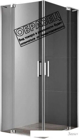 Душевой уголок Cezares SLIDER-A-2-80/90-GRIGIO-GM