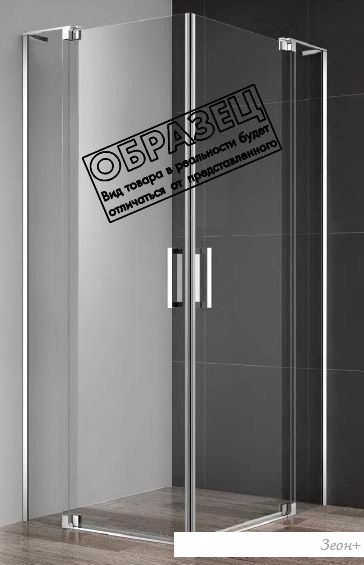 Душевой уголок Cezares SLIDER-A-2-80/90-GRIGIO-GM