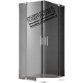 Душевой уголок Cezares SLIDER-A-2-80/90-GRIGIO-BORO