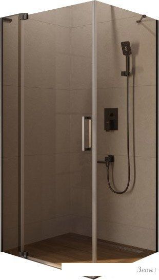Душевой уголок Cezares SLIDER-AH-1-100-100/110-BR-GM