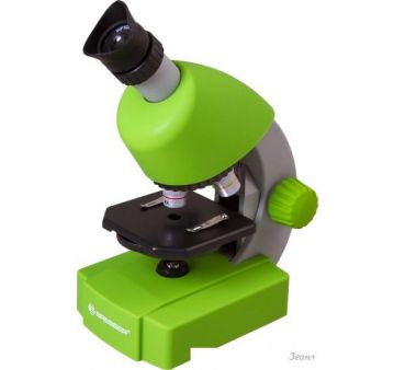Детский микроскоп Bresser Junior 40x-640x (зеленый) 70124