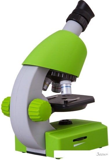 Детский микроскоп Bresser Junior 40x-640x (зеленый) 70124
