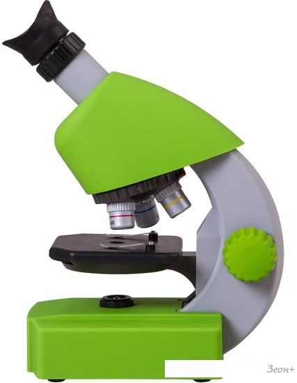 Детский микроскоп Bresser Junior 40x-640x (зеленый) 70124