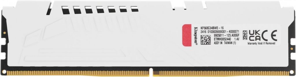 Оперативная память Kingston FURY Beast 16ГБ DDR5 6800 МГц KF568C34BWE-16