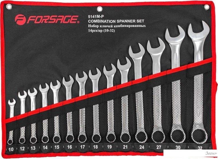 Набор ключей FORSAGE F-5141P (14 предметов)