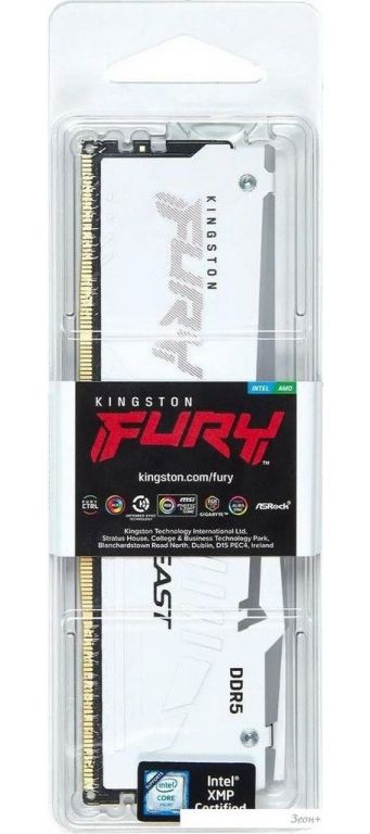 Оперативная память Kingston FURY Beast RGB 16ГБ DDR5 6800 МГц KF568C34BWEA-16