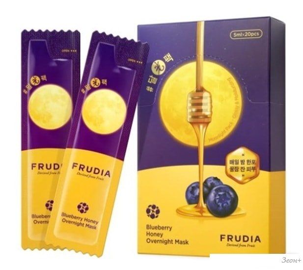 Frudia Маска гелевая Питательная ночная с черникой и медом 5 мл