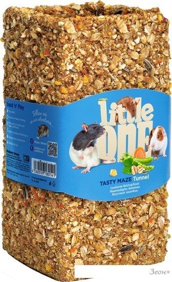 Лакомство для грызунов Mealberry Little One Туннель средний Вкусная лазейка 1 шт