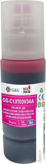 Чернила G&G GG-C13T03V34A