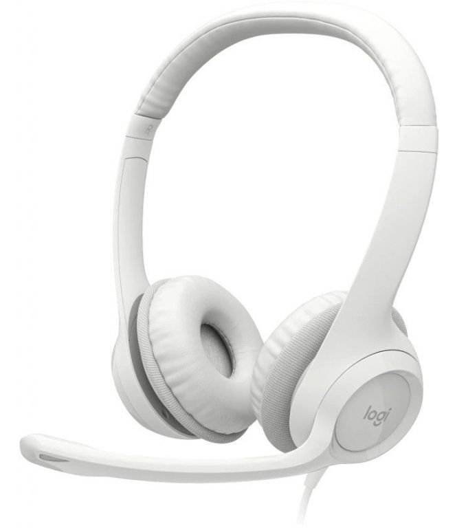 Офисная гарнитура Logitech H390 (белый)