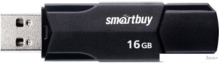 USB Flash SmartBuy Clue 16GB (черный)