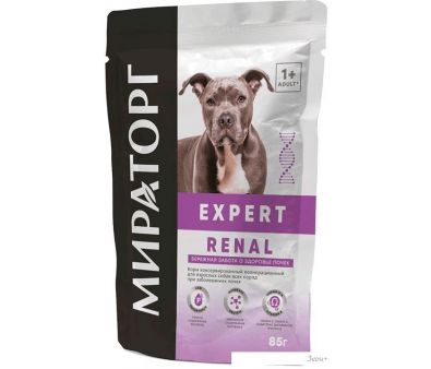Сухой корм для собак Мираторг Winner Expert Renal Бережная забота о здоровье почек 85 г