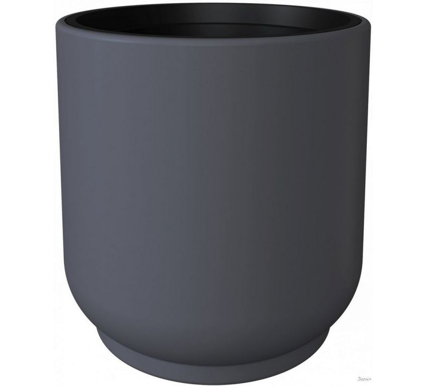 Кашпо Form-Plastic Satina FP-5330-014 (антрацитовый)
