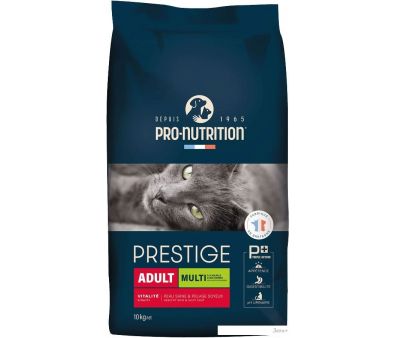 Сухой корм для кошек Flatazor Prestige Adult Multi с птицей и овощами 10 кг