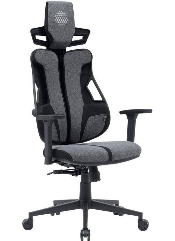 Игровое (геймерское) кресло CACTUS CS-CHR-DUO-GYBK (серый/черный)