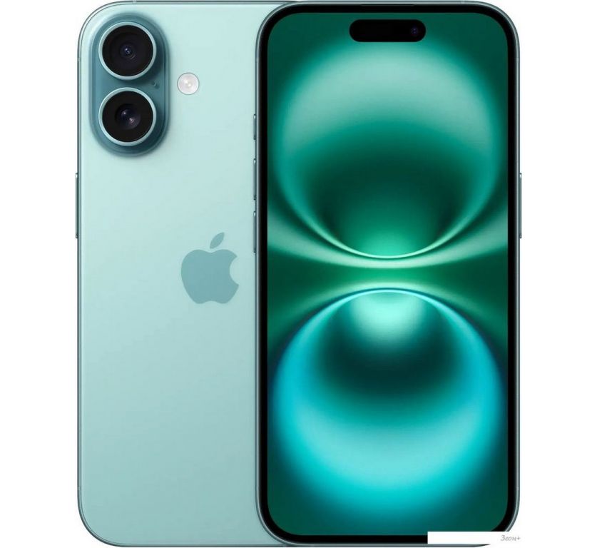 Смартфон Apple iPhone 16 128GB (бирюзовый)