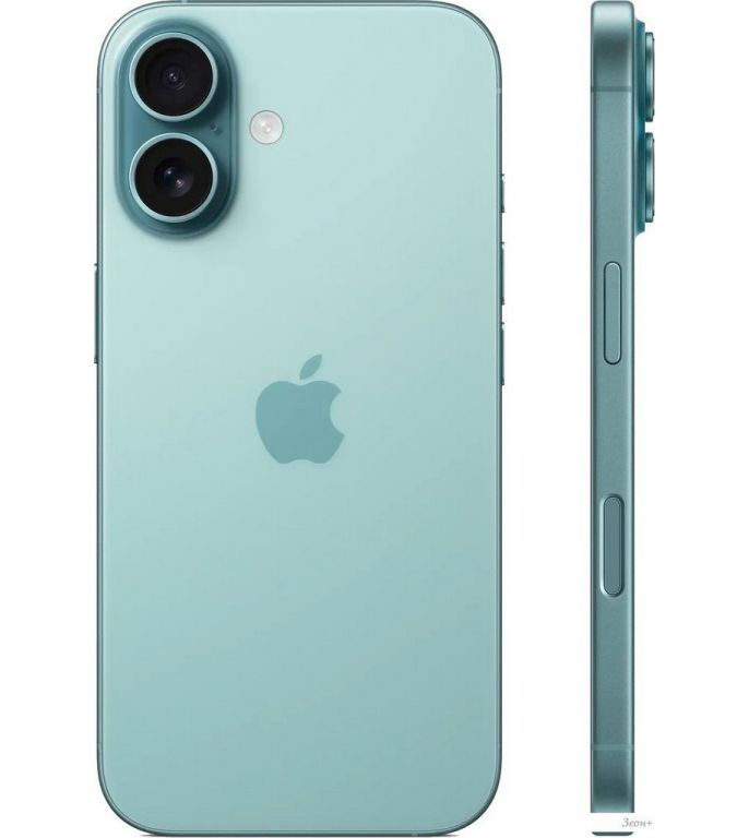 Смартфон Apple iPhone 16 128GB (бирюзовый)