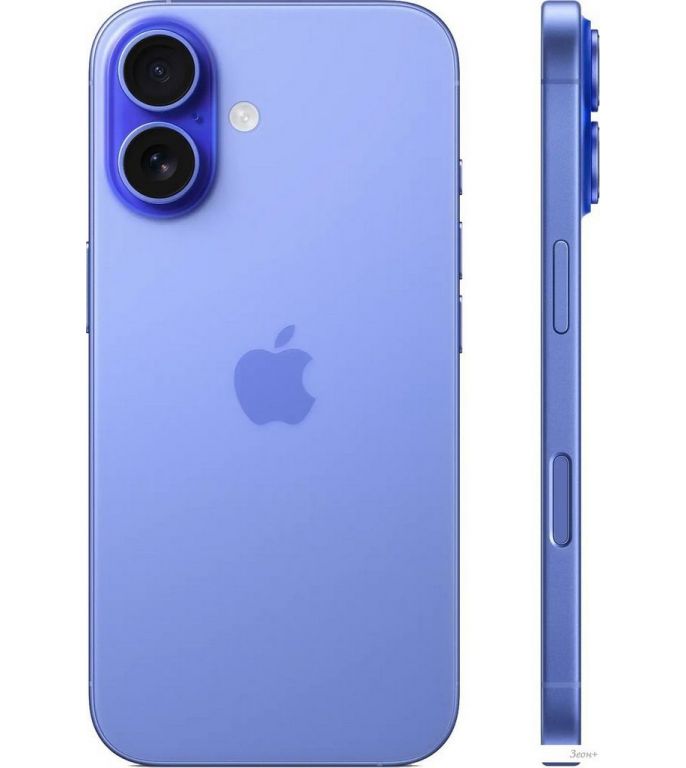 Смартфон Apple iPhone 16 256GB (ультрамарин)