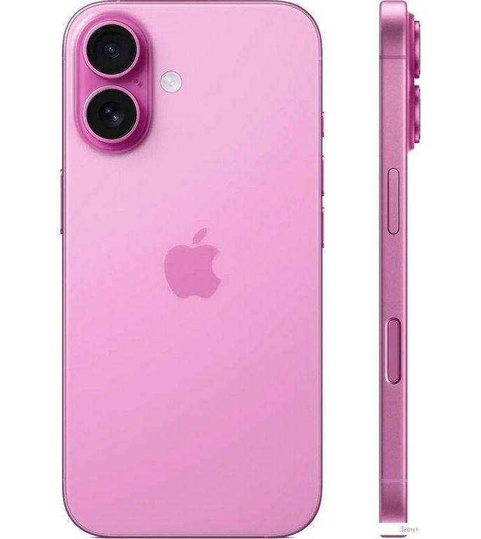 Смартфон Apple iPhone 16 128GB (розовый)
