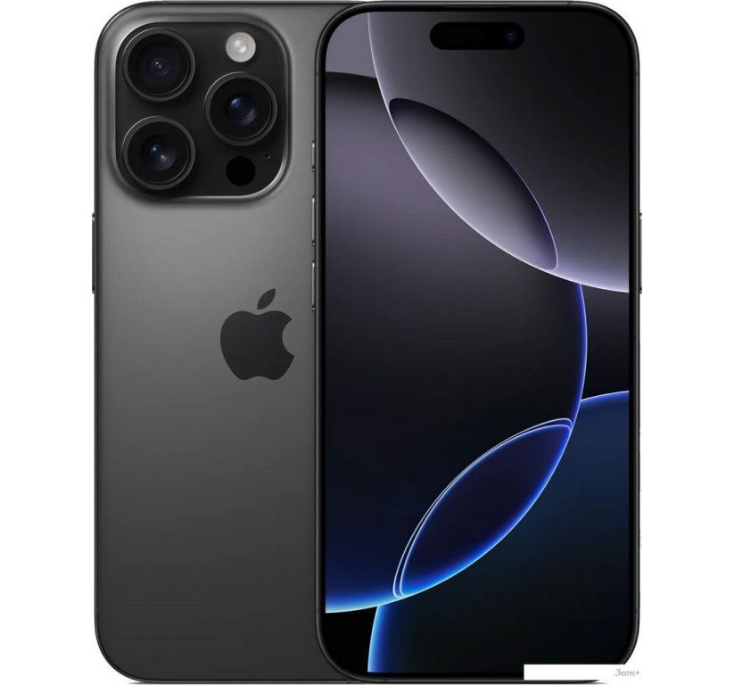 Смартфон Apple iPhone 16 Pro 256GB (черный титан)
