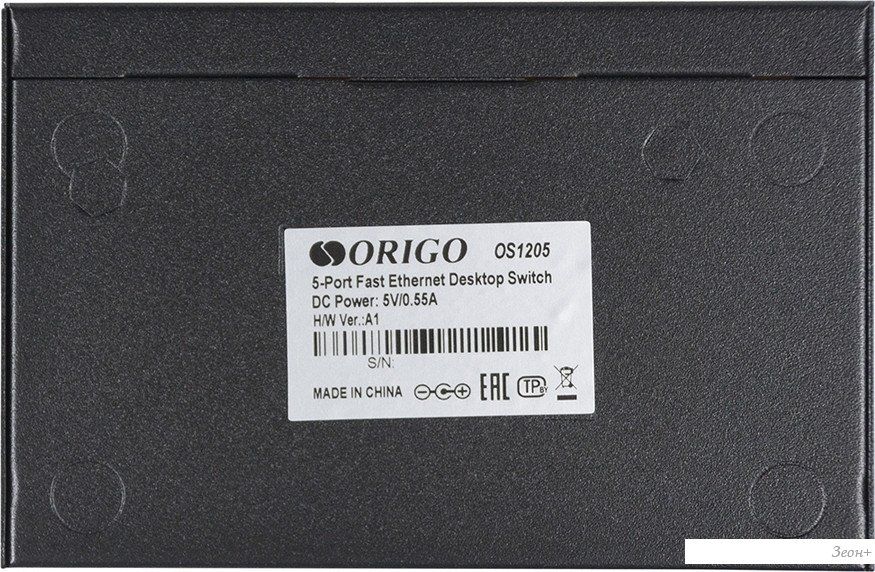 Неуправляемый коммутатор Origo OS1205/A1A