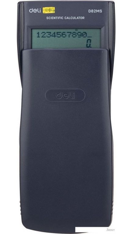 Инженерный калькулятор Deli ED82MS (темно-синий)